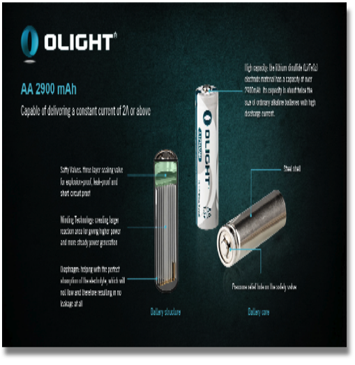 OLIGHT AA 2900 mAh